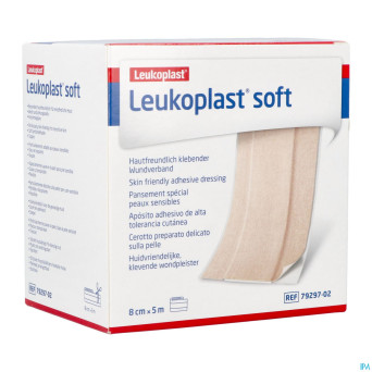 Leukoplast soft    5mx8cm 1