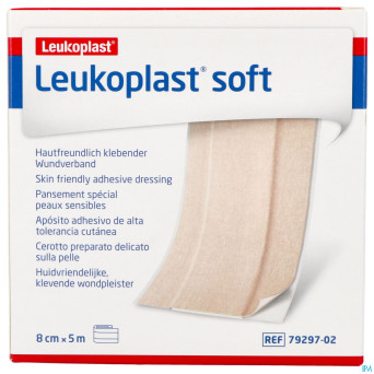 Leukoplast soft    5mx8cm 1