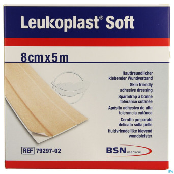 Leukoplast soft    5mx8cm 1