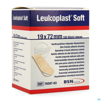 Leukoplast soft    19x72mm 100