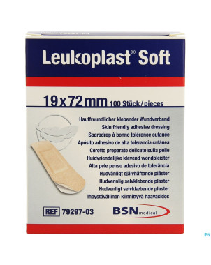 Leukoplast soft    19x72mm 100