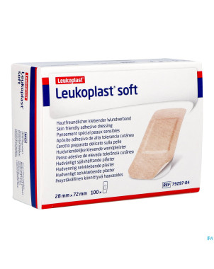 Leukoplast soft    28x72mm 100