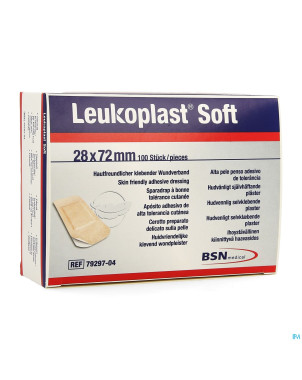 Leukoplast soft    28x72mm 100