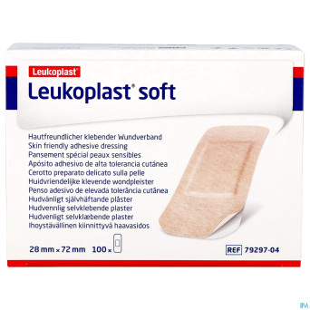 Leukoplast soft    28x72mm 100