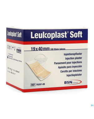 Leukoplast soft inj.    19x40mm 100