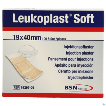 Leukoplast soft inj.    19x40mm 100
