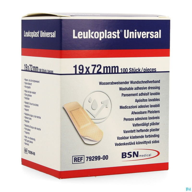 Leukoplast universal    19x72mm 100