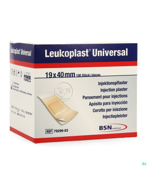 Leukoplast universal inj.    19x40mm 100
