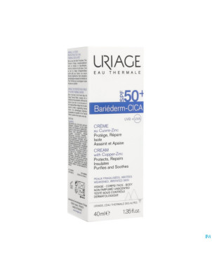 Uriage bariederm cica creme ip50+    40ml