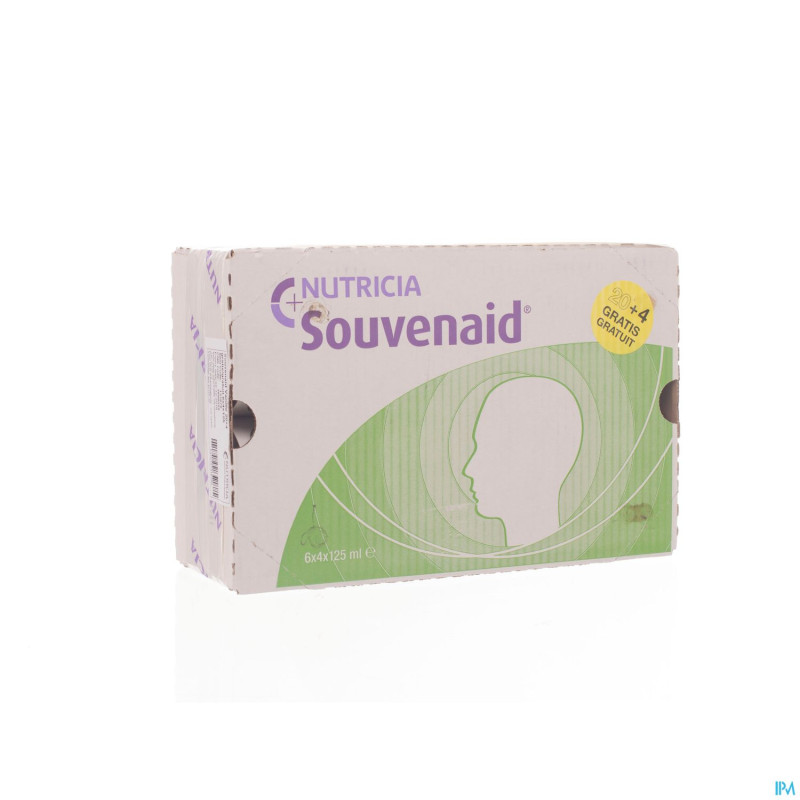 Souvenaid vanilla    24x125ml nf