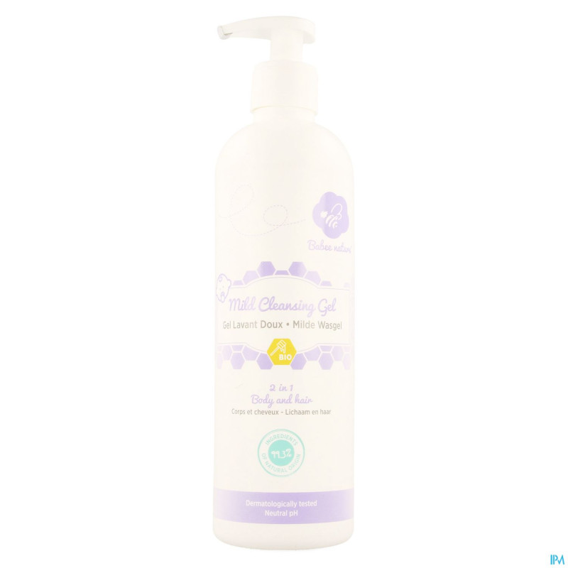 Babee nature gel lavant doux  500ml