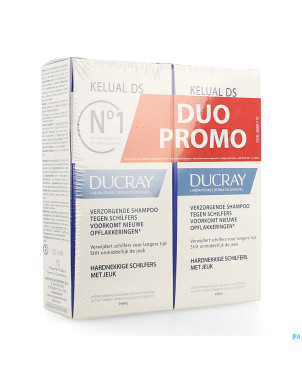 Ducray kelual ds sh a/pellicul.    duo 2x100ml nf