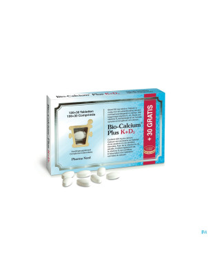 Bio-calcium plus k+d3    comp 120+30 promo