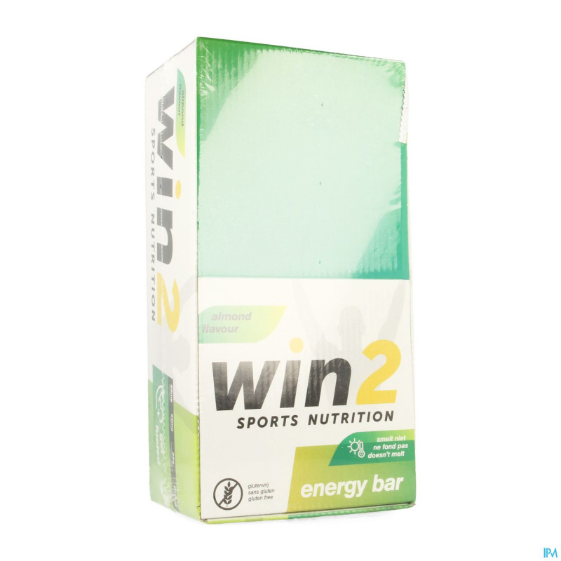 Win2 energy bar amande    35x40g