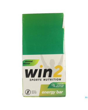 Win2 energy bar amande    35x40g