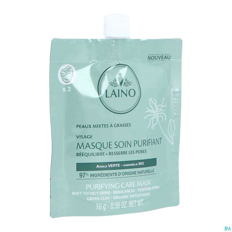 Laino masque soin purifiant 16g