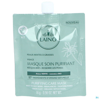Laino masque soin purifiant 16g