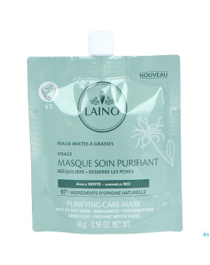 Laino masque soin purifiant 16g