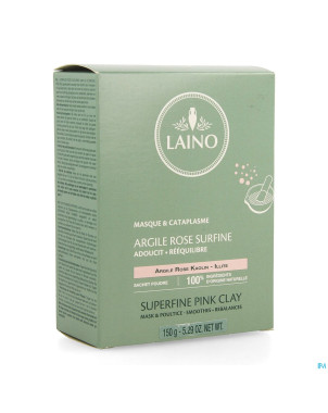 Laino argile rose surfine    150g