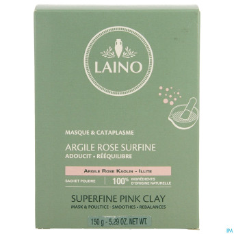 Laino argile rose surfine    150g