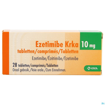 Ezetimibe krka  10mg comp 28