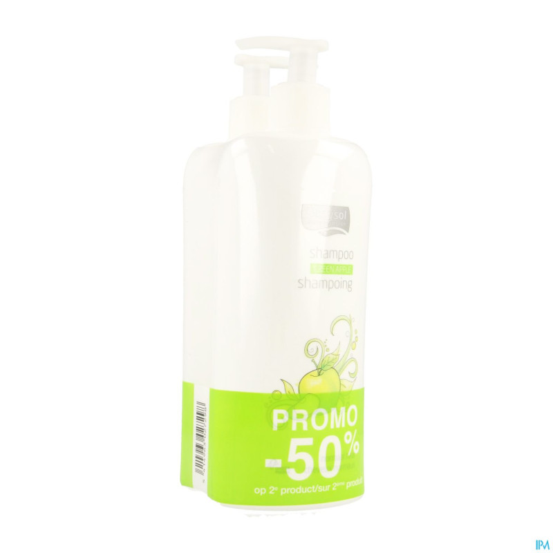 Bodysol shampoo chev normaux pomme 400ml 2eme -50%