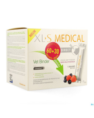 Xls med. capt.de graisses    stick 60 + 30 gratuit