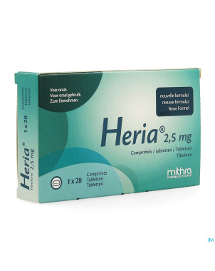 Heria 2,5mg comp  1 x 28