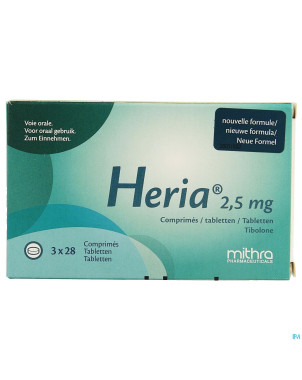 Heria 2,5mg comp  3 x 28