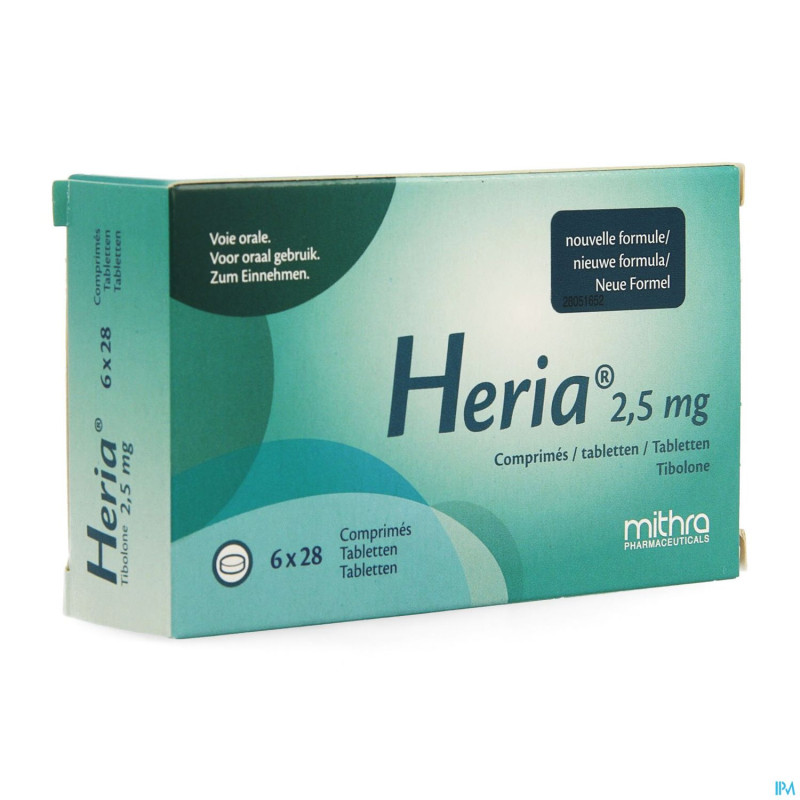 Heria 2,5mg comp  6 x 28