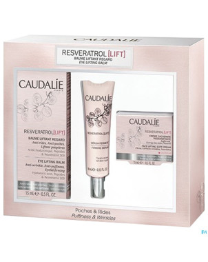 Caudalie coffret reservatrol lift yeux