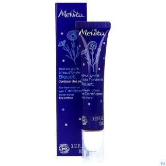 Melvita eau florale roll on givre bleuet    10ml