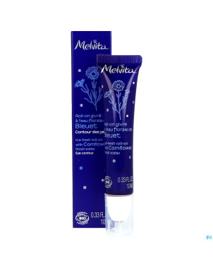Melvita eau florale roll on givre bleuet    10ml