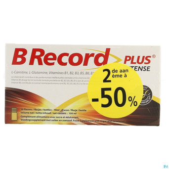 B record plus intense flacon 20x10ml promo 2e -50%