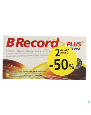 B record plus intense flacon 20x10ml promo 2e -50%