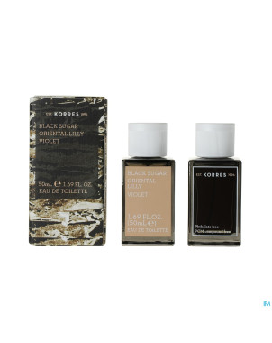 Korres kb edt fragrance black sugar    50ml