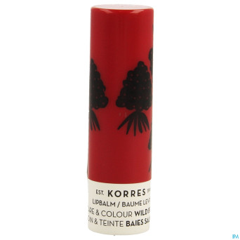 Korres km lipbalm wild berries  5ml