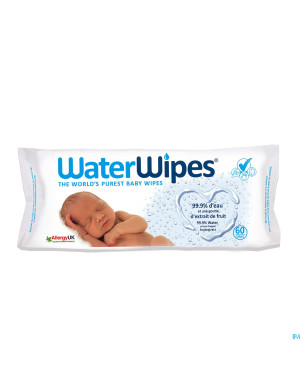 Waterwipes lingettes bebe    60
