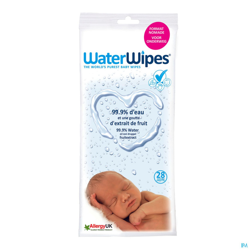 Waterwipes lingettes bebe    28