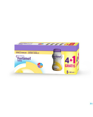 Fortimel extra vanille limited edition    5x200ml