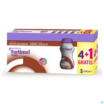 Fortimel extra chocolat limited edition    5x200ml
