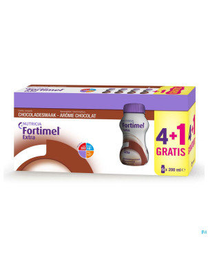 Fortimel extra chocolat limited edition    5x200ml