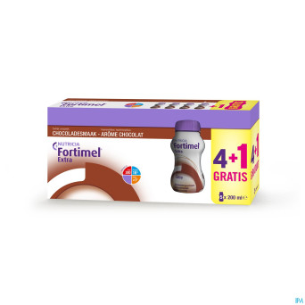 Fortimel extra chocolat limited edition    5x200ml