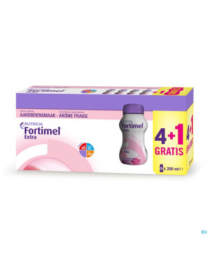 Fortimel extra fraise limited edition    5x200ml