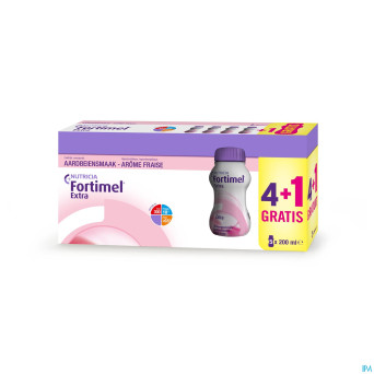 Fortimel extra fraise limited edition    5x200ml