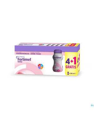 Fortimel extra fraise limited edition    5x200ml
