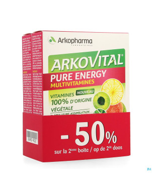 Arkovital pure energy    promo pack comp 2x30