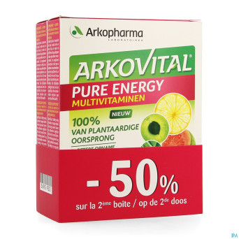 Arkovital pure energy    promo pack comp 2x30
