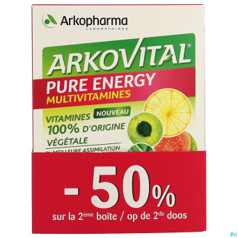 Arkovital pure energy    promo pack comp 2x30