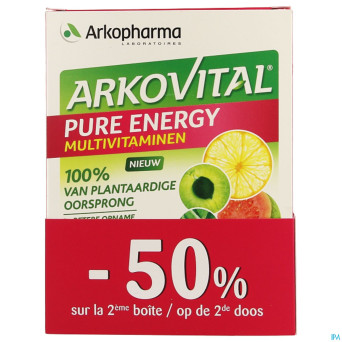 Arkovital pure energy    promo pack comp 2x30